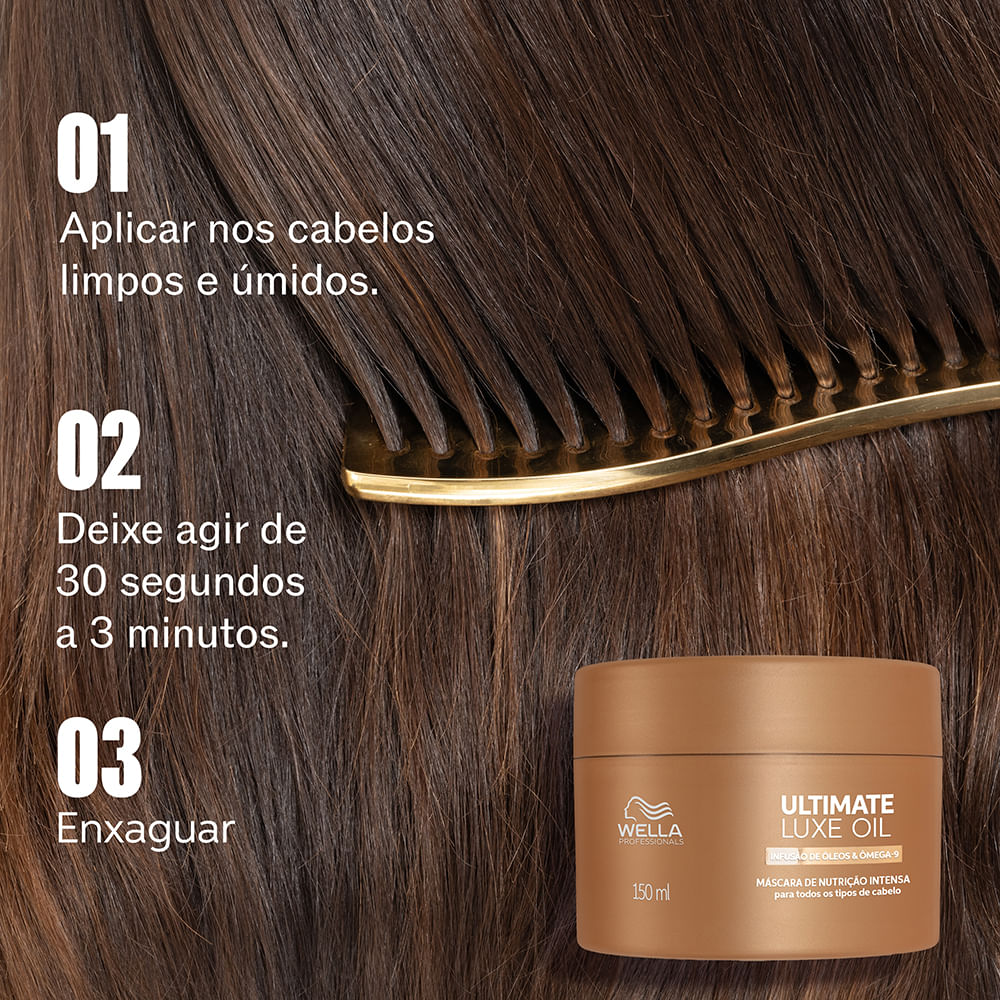 Wella Professionals Ultimate Luxe Oil Máscara Capilar 150ml