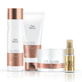 Kit Wella Professionals Fusion Shampoo Condicionador Máscara e Óleo Oil Reflections