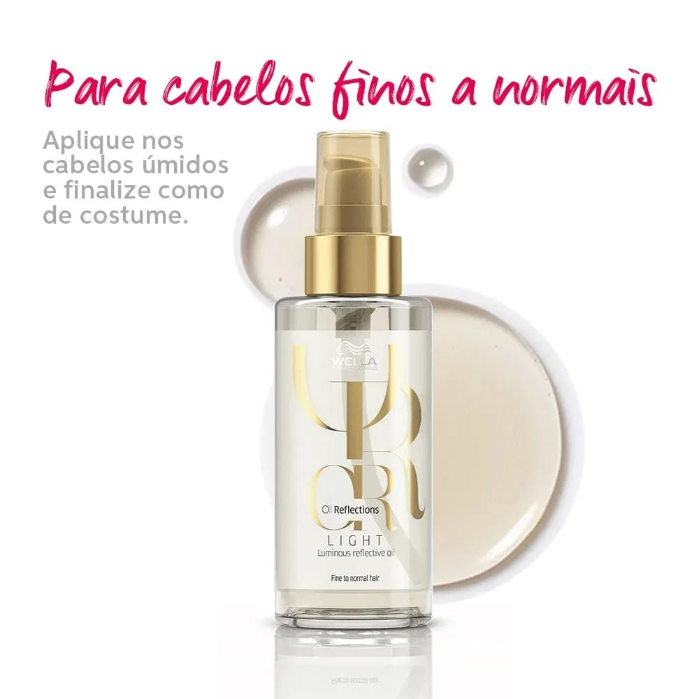 Wella Professionals Óleo Capilar Oil Reflections Light 100ml