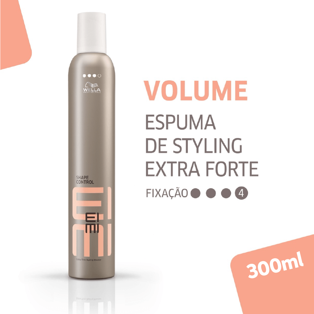 Wella Professionals EIMI Shape Control Mousse Modeladora 300ml
