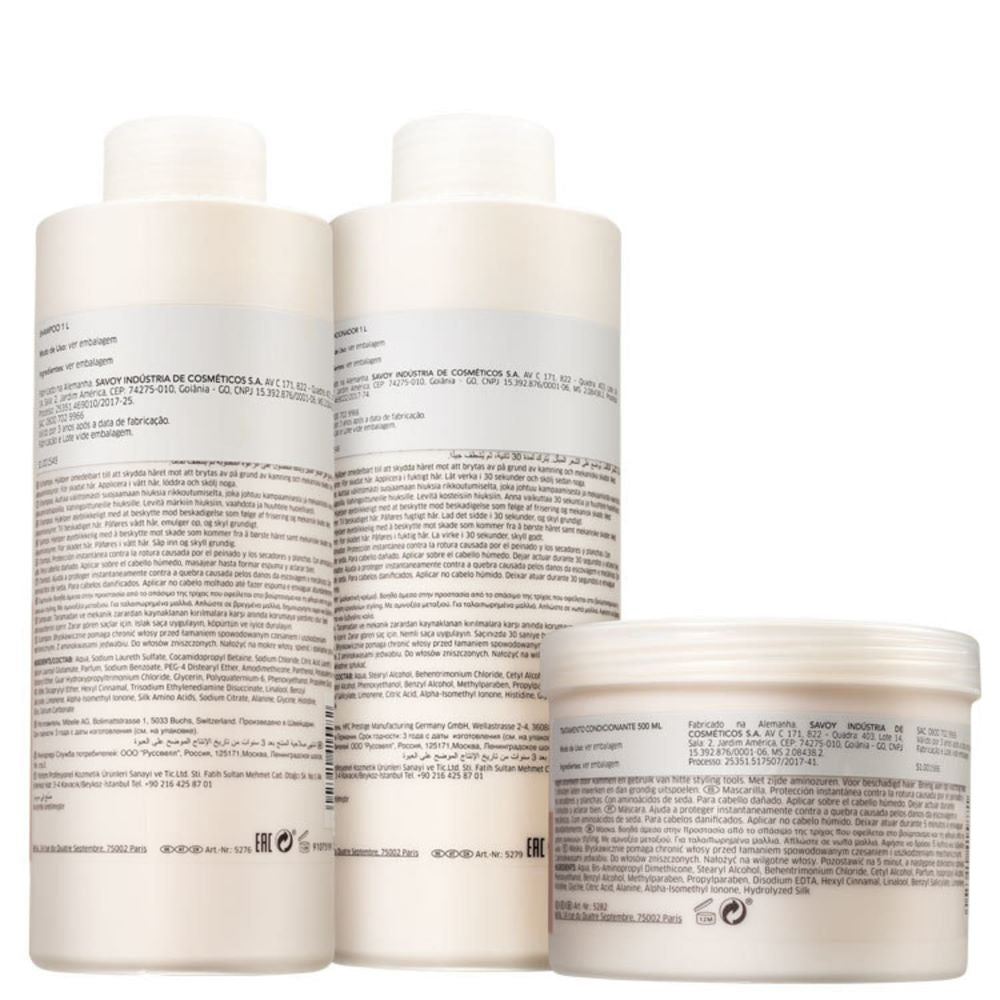 Wella Professionals Kit Fusion Shampoo Condicionador e Máscara Salão